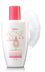 Mistine : Acne Clear and Defence BHA+ Powder Lotion