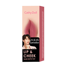 Cathy Doll : Lip & Cheek Nude Matte Tint - No.5 Softly Peach