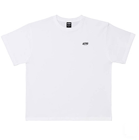 Astro : Small Logo Oversized Tshirt - White Size M