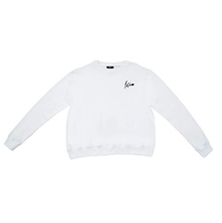 Astro : Stock Logo Sweater - White Size S