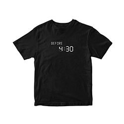 Mew Suppasit : MSS Before 4:30 T-shirt (Black) - Size M
