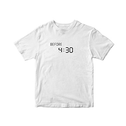 Mew Suppasit : MSS Before 4:30 T-shirt (White) - Size M