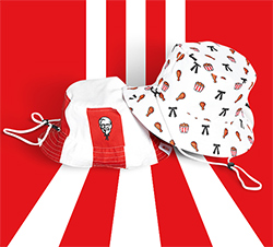 KFC : 2 in 1 Bucket Hat