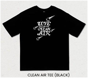 Astro : Clean Air Tshirt - Black Size L