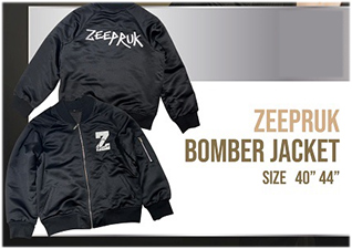 ZeePruk : Bomber Jacket - Size M