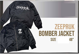 ZeePruk : Bomber Jacket - Size XL