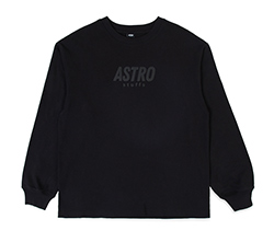 Astro : Solid Logo Long Sleeve Tshirt - Black Size M @ eThaiCD.com