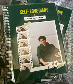 Notebook : Gulf Kanawat - Self Love Diary of Gulf