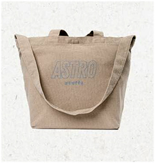Astro : Holiday Tote Bag - Grey