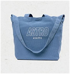 Astro : Holiday Tote Bag - Blue