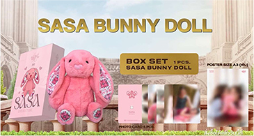 【新品】SASA DOLL ーTHE LOYAL PIN FREENBECKY SASA BUNNY DOLL BOX SET #Theloyalpin #freenbecky #thailand