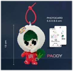 その他 PAODY DOLL KEYCHAIN 2024 Fanday Bangkok : Paody - Doll Keychain @ eThaiCD.com