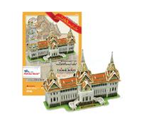 Amazing Thailand 3D Puzzle : Chakri Maha Prasat Hall 