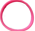We Love Our King - Wristband (set of 3 : Pink)