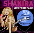 CD+DVD : Shakira - Live From Paris