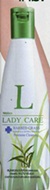 Mistine : Lady Care Barbed Grass Formula Extra Gentle Feminine Cleansing.