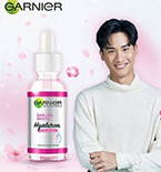 Garnier Sakura White : Hyaluron Booster Serum 30 ml.