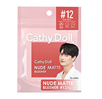 Cathy Doll : Nude Matte Blusher - No.12 Twin Peach