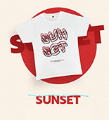 I Told Sunset About You The Series : Sunset T-shirt - Size XS