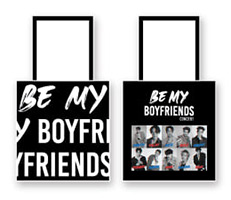 Boyfriends : Black Tote Bag