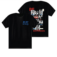 Boyfriends : Collage T-Shirt - Black Size L