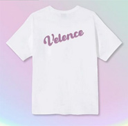 Velence : Tshirt - Lavender Color Logo Size XL