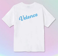 Velence : Tshirt - Sky Color Logo Size XL