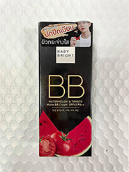 Baby Bright - Watermelon & Tomato Matte BB Cream (Package of Off)