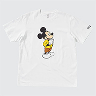 Uniqlo : Mickey Mouse in Thailand - Sawasdee T-shirt - White Size XXL