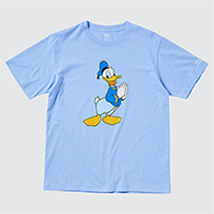 Uniqlo : Donald Duck in Thailand - Sawasdee T-shirt - Blue Size S