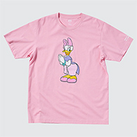 Uniqlo : Daisy Duck in Thailand - Sawasdee T-shirt - Pink Size S