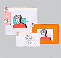 Mix : Portrait Art Series - Clutch Bag