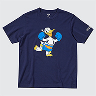 Uniqlo : Donald Duck in Thailand - Muay Thai T-shirt - Navy Size S
