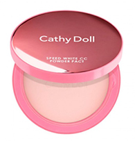 Cathy Doll : Speed White CC Powder Pact - No.21 Light Beige