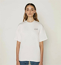 Velence : Tshirt - Glow In The Dark White - Size XS