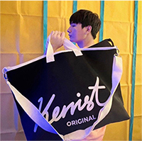 Kerrist : Jumbo Tote Bag - Black