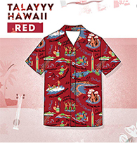 Talayyy : Hawaii Shirt - Red