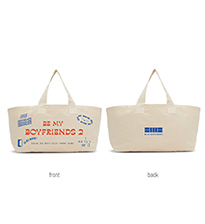 Be My Boyfriends 2 : Typography Canvas Tote Bag