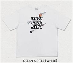 Astro : Clean Air Tshirt - White Size L