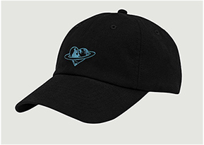 Astro : Heart Cap (Black)