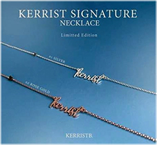 Kerrist Signature Necklace - Rose Gold