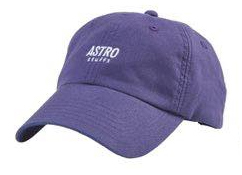 Astro : No Space For Waste - Embroidered Logo Cap (Purple)