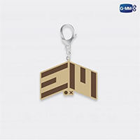 Earth & Mix : Logo Rubber Keychain