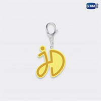 Joong & Dunk : Logo Rubber Keychain