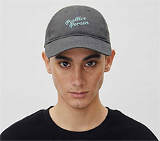 Velence : Stay Positive - Dark Grey Cap