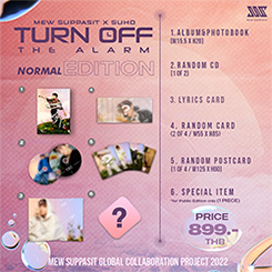Mew Suppasit : Turn Off The Alarm - First Press Limited Edition