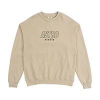 Astro : Outline Logo Sweatshirt - Warm Sand Size XS