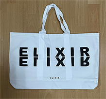 Elixir : Tote Bag - White