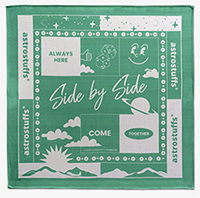Astro : Side By Side Bandana - Green
