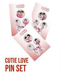 Cutie Love : Pin Set - Zee